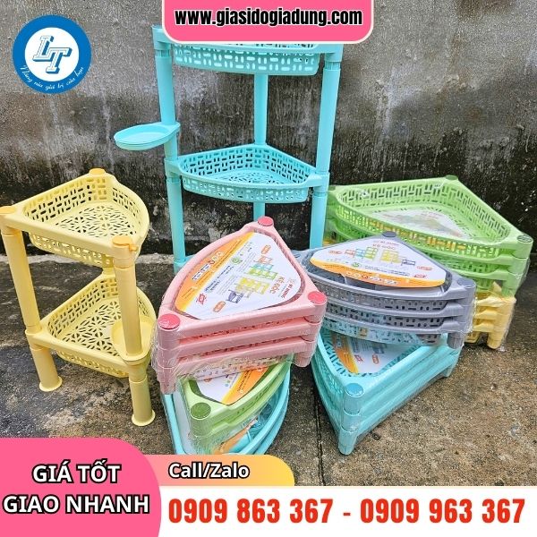 kệ góc tam giác nhựa giá sỉ rẻ tại xưởng