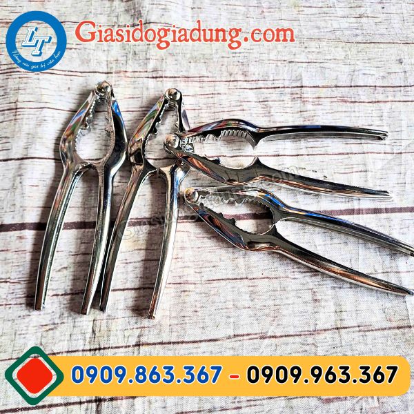 kẹp càng cua ghẹ inox 3 răng giá sỉ miền nam
