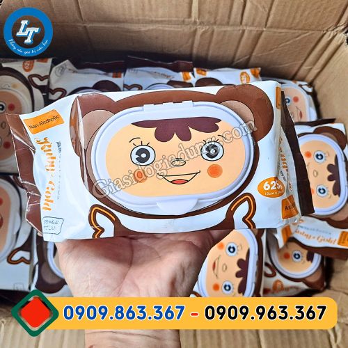 khăn giấy ướt phú an giá sỉ chính hãng