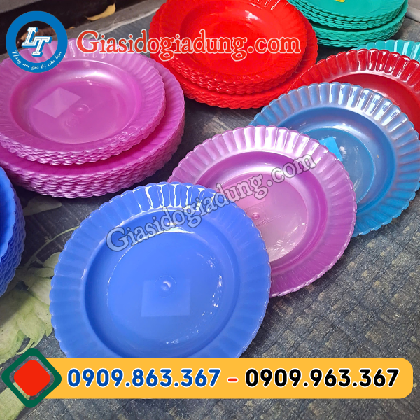 kho sỉ đĩa nhựa pp giá rẻ chất lượng