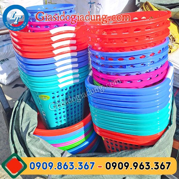 kho sỉ giá rẻ sọt nhựa đa năng đựng đồ đủ mẫu mã