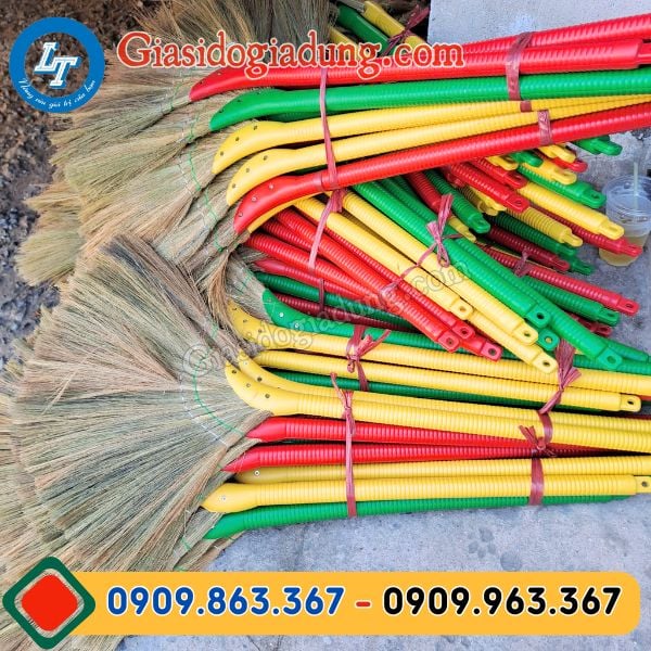 kho sỉ rẻ chổi quét nhà cán nhựa giá xưởng hcm
