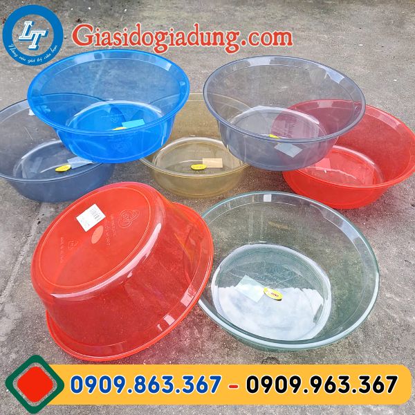 kho sỉ thau nhựa trong suốt giá rẻ