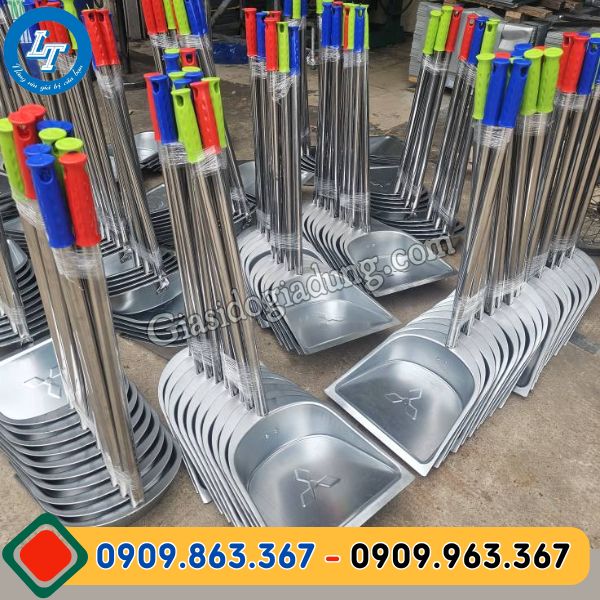 ky hốt rác inox giá sỉ tận gốc cho đại lý miền nam