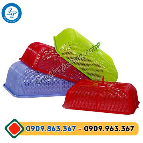 lồng bàn chữ nhật nhựa giá sỉ rẻ chất lượng