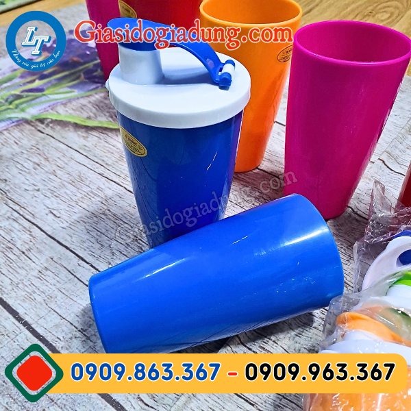 ly nước nắp bật 500ml chất lượng nhiều màu giá sỉ cực rẻ