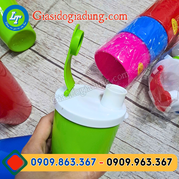 ly nước nắp bật 500ml tiện dụng giá sỉ tốt hcm