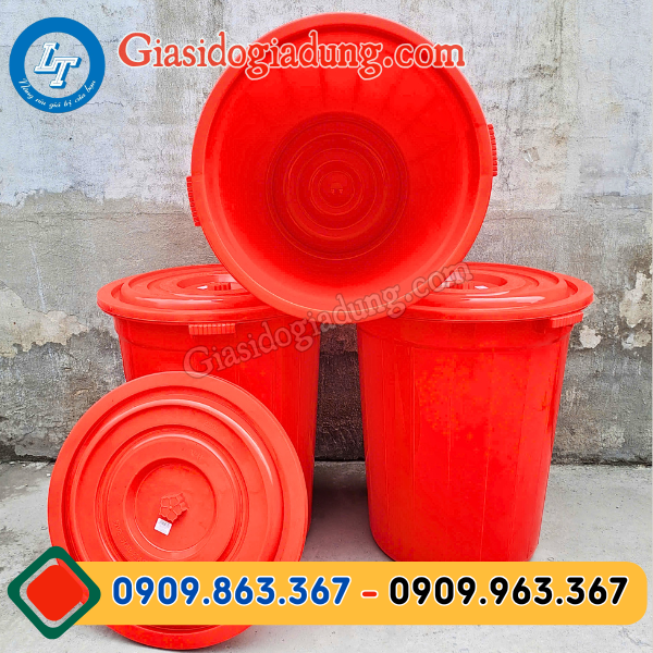 mua sỉ thùng xô nhựa 220 lít giá rẻ chất lượng