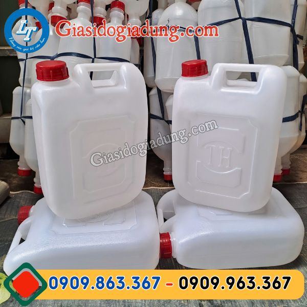mua sỉ can nhựa trắng 5 lít giá rẻ nhất thị trường