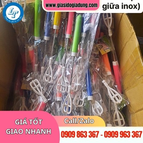 mua sỉ cây đánh bọt cafe giá rẻ đủ màu tại tphcm