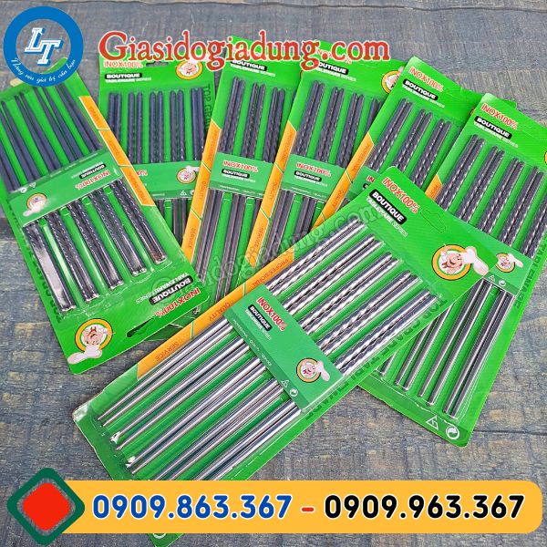 mua sỉ đũa inox giá rẻ đủ loại tại xưởng tphcm