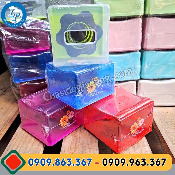 mua sỉ hộp đựng khăn giấy đủ màu ở đâu rẻ nhất