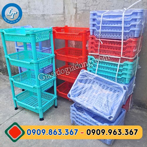 mua sỉ kệ chén nhựa 2 tâng 3 tầng 4 tầng giá rẻ nhất ở đâu