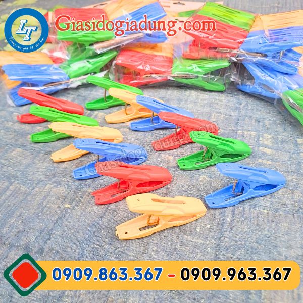 mua sỉ kẹp nhựa phơi quần áo đủ màu giá rẻ tận gốc
