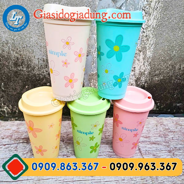 mua sỉ ly nhựa cứng có nắp giá sỉ tốt tại hcm