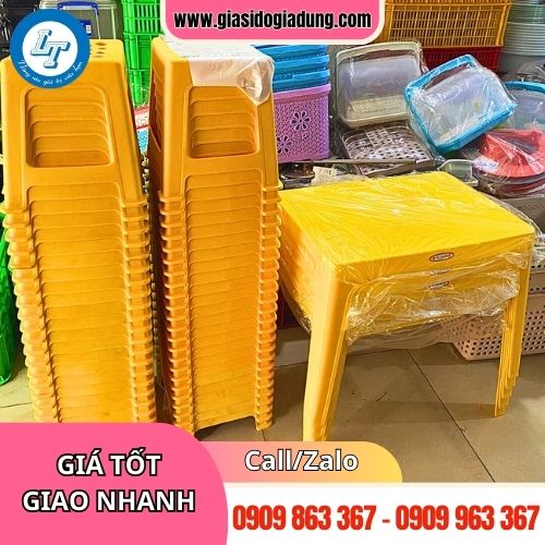 mua sỉ số lượng lớn bàn ghế nhựa giá sỉ tốt nhất thị trường