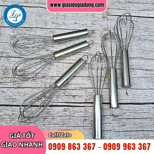 mua sỉ số lượng lớn cây đánh trứng inox ở đâu giá rẻ nhất