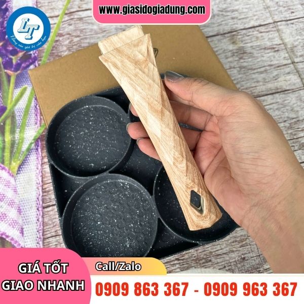 mua sỉ số lượng lớn chảo 4 ngăn chống dính giá tốt nhất thị trường