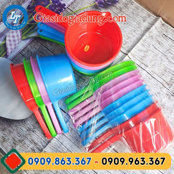 mua sỉ số lượng lớn gáo múc nước nhựa đủ mẫu mã ở đâu giá rẻ