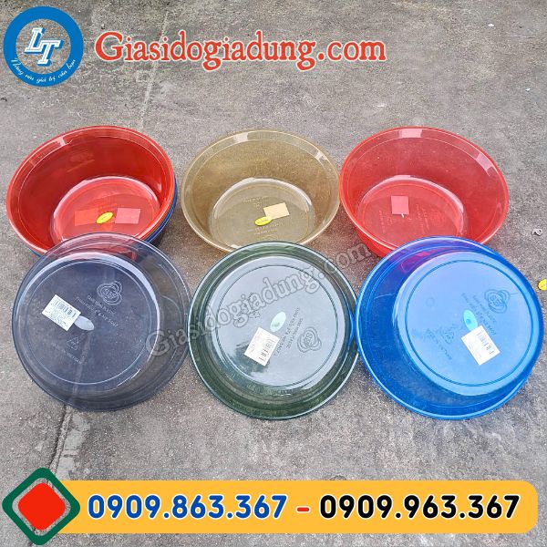 mua sỉ số lượng lớn thau nhựa trong suốt giá rẻ ở đâu