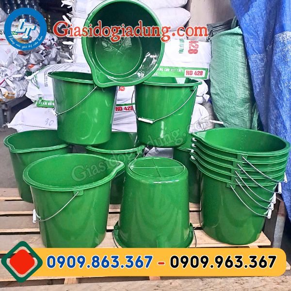 mua sỉ số lượng lớn xô miệng phễu pha thuốc hóa chất giá rẻ uy tín chất lượng