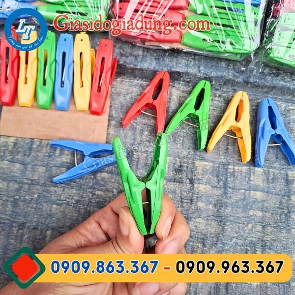 nguồn cung sỉ kẹp nhựa phơi quần áo giá rẻ nhất miền nam