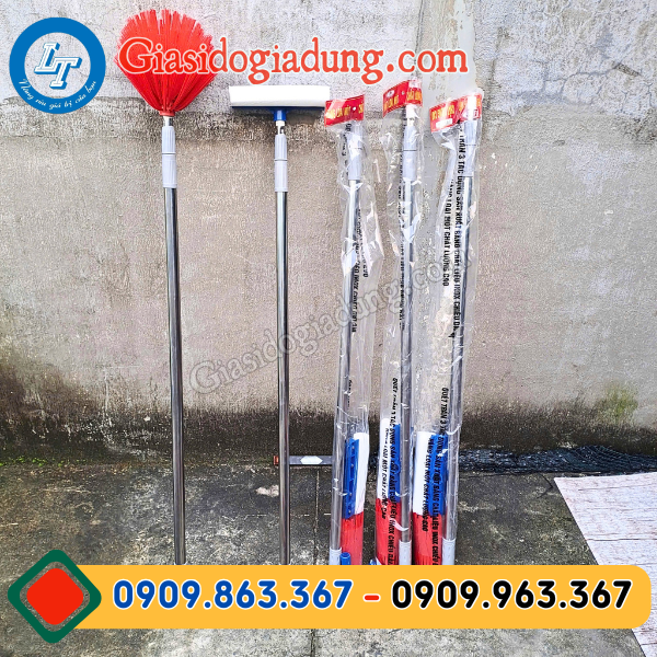 nguồn cung sỉ rẻ chổi quét mạng nhện trần nhà 3m tích hợp đa năng giá xưởng