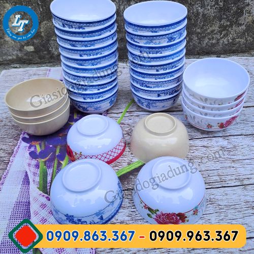 nguồn sỉ lẻ chén nhựa mica đủ mẫu mã kích thước giá rẻ tại xưởng