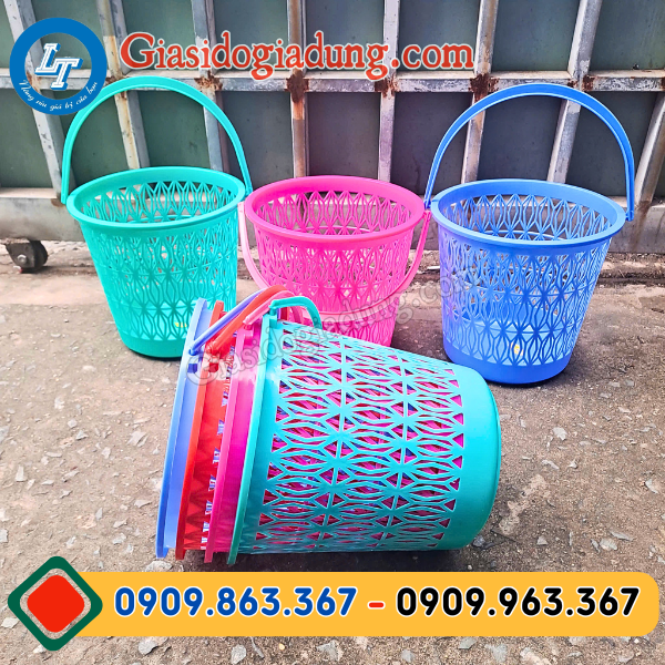 nhận báo giá sỉ rẻ sọt nhựa trò có quai tại kho lê thanh