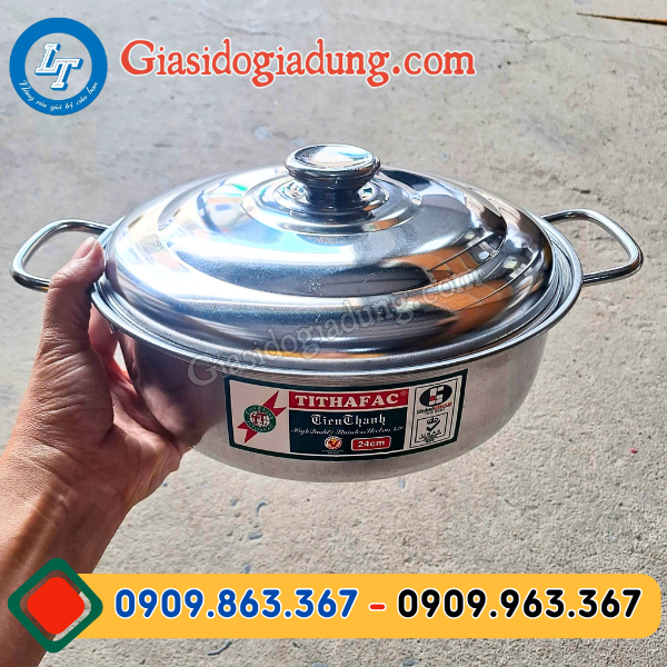 nơi mua sỉ nồi lẩu 24cm giá gốc