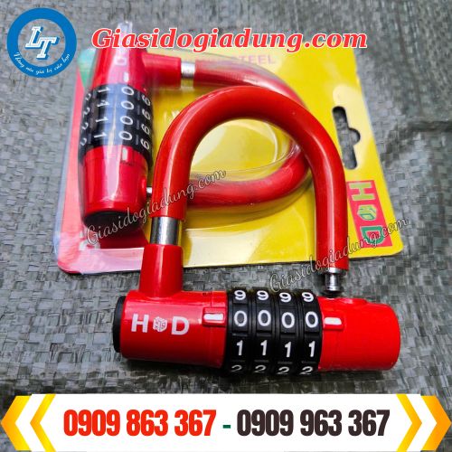 ổ khóa 4 số chữ u hd chất lượng giá sỉ cho đại lý