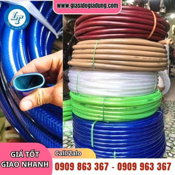 ống dẫn nước nhựa pvc mềm dẻo giá sỉ rẻ đủ màu
