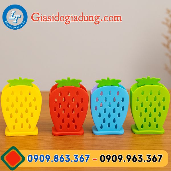 ống đựng đũa hình dâu giá rẻ nhất thị trường miền nam