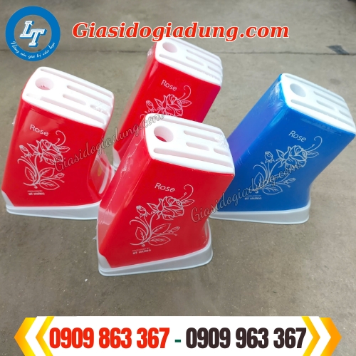 ống nhựa cắm dao chữ nhật nghiêng giá sỉ rẻ tại xưởng