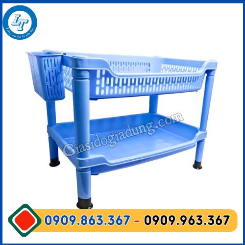 phân phối kệ chén nhựa 2 tầng giá sỉ ưu đãi