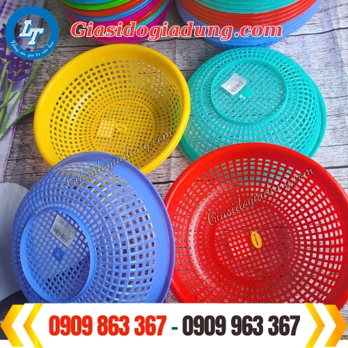 rỏ nhựa lớn đủ màu giá sỉ cực rẻ