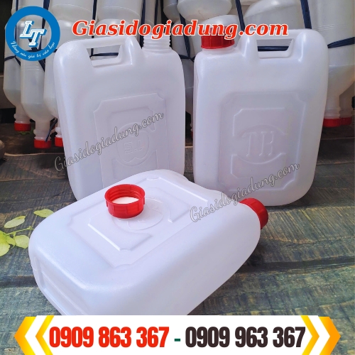 sản xuất và cung cấp sỉ can nhựa trắng giá rẻ chất lượng cao