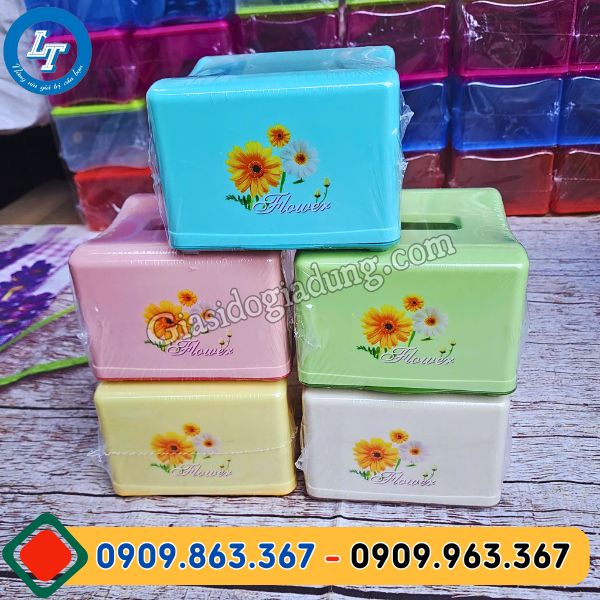 sỉ các loại hộp đựng khăn giấy nhựa giá rẻ nhất tphcm