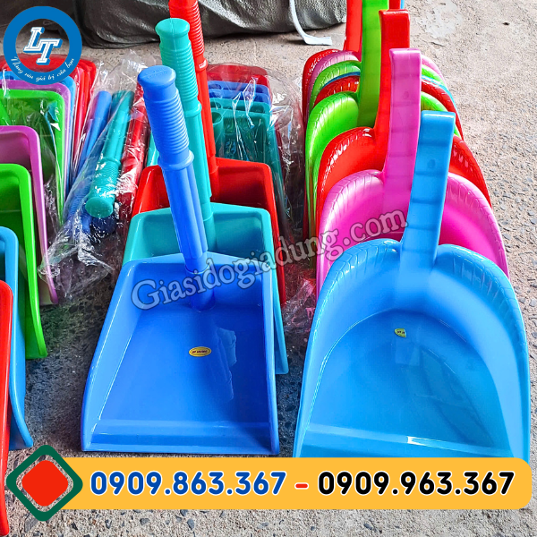 sỉ các loại ky hốt rác nhựa cán ngắn giá rẻ chất lượng tốt