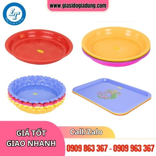 sỉ các loại mâm nhựa đẹp giá rẻ toàn quốc