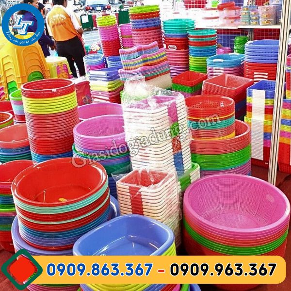 sỉ đồ nhựa gia dụng đủ loại giá cực hấp dẫn