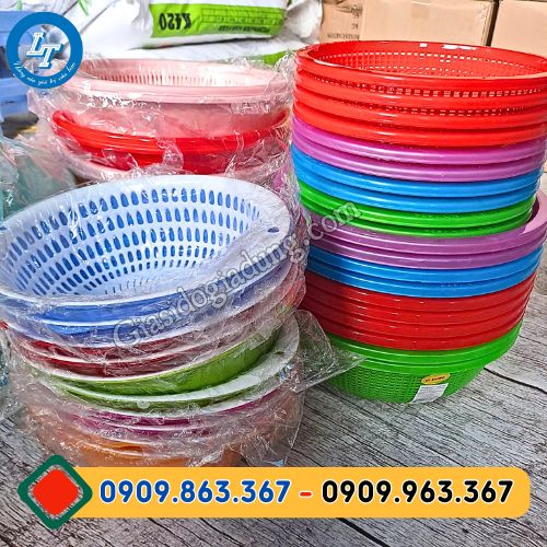 sỉ giá rẻ bộ thau rổ nhựa đẹp đủ mẫu tại xưởng tphcm