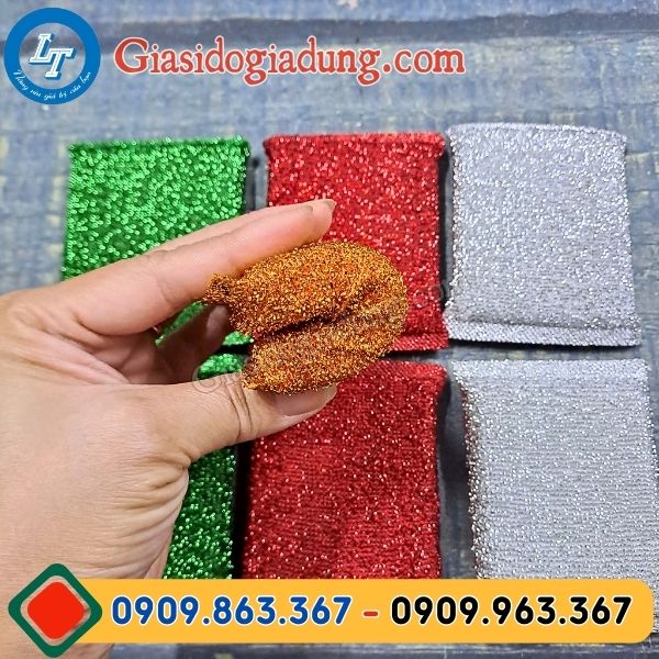 sỉ giá rẻ miếng rửa chén kim tuyến chất lượng giá xưởng