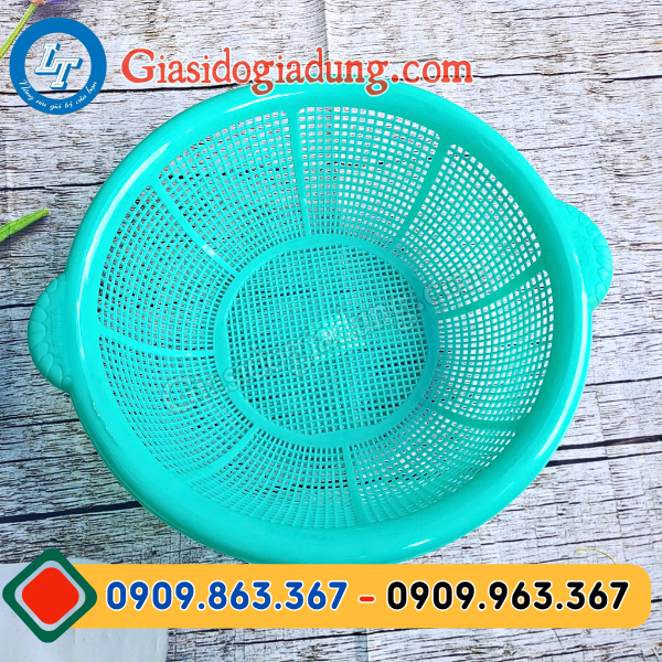 sỉ giá rẻ rổ nhựa tròn có quai cầm tiện dụng cho đời sống