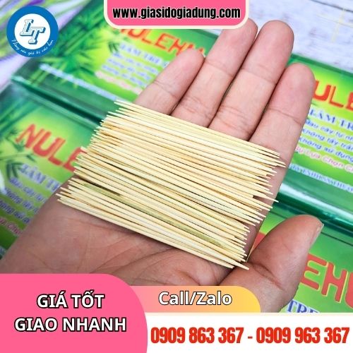 sỉ rẻ các loại tăm tre xỉa răng giá rẻ nhất thị trường miền nam