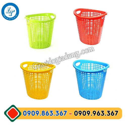 sọt nhựa oval giá rẻ nhiều màu đẹp