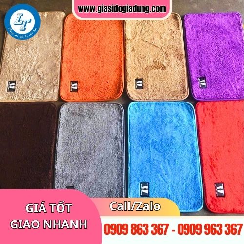 tham lau chân hàng đẹp giá sỉ tận gốc cho đại lý