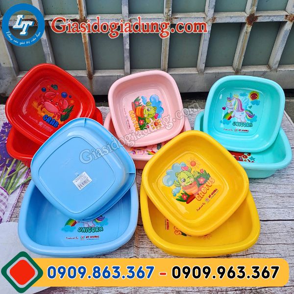 thau nhựa vuông sml giá sỉ cực rẻ cho đại lý miền nam