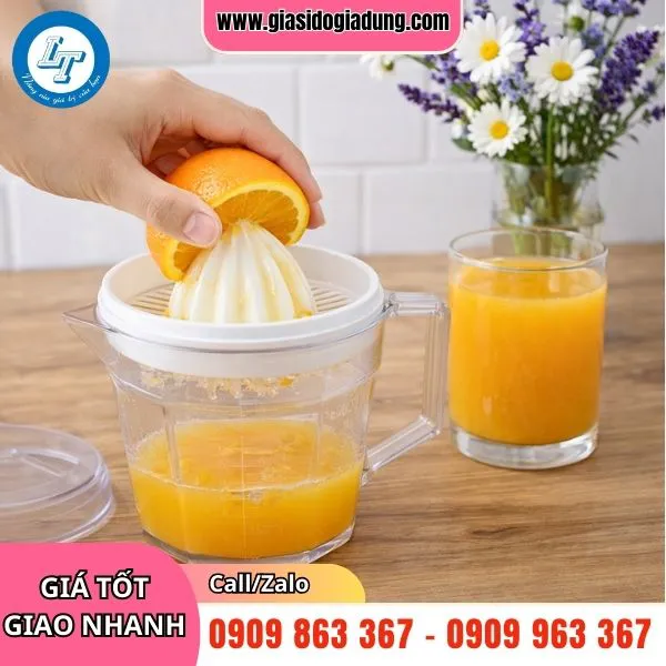 DỤNG CỤ VẮT CAM NHỰA