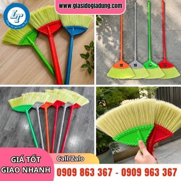 CHỔI NHỰA QUÉT NHÀ LÔNG MỀM